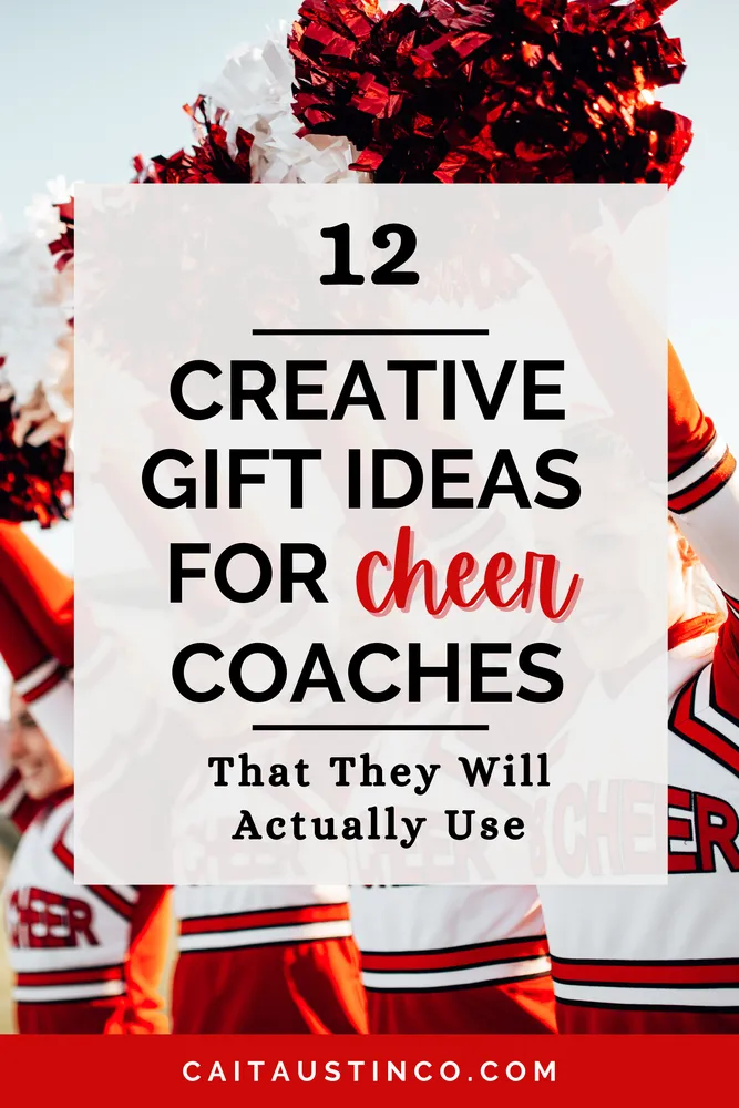 Cover for 12 Gift Ideas For Your Cheer Coach