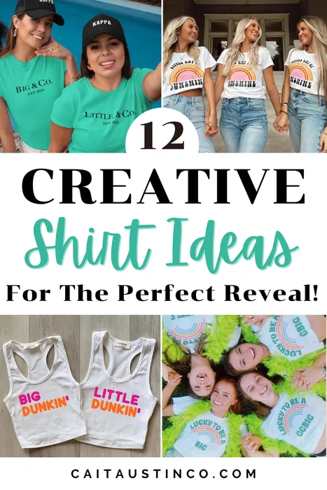 cover for 12 Sorority Big Little Reveal Shirt Ideas